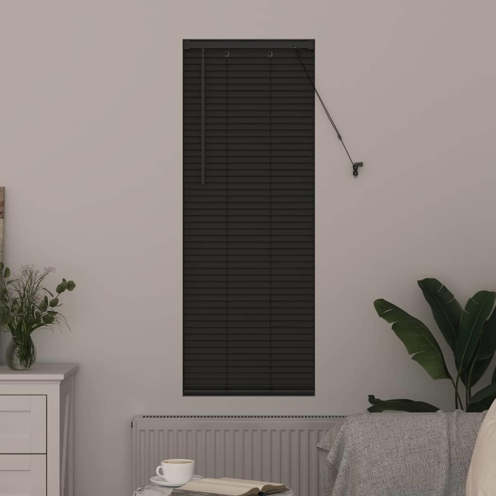 Venetian Blinds Manual Dark Grey 175 x 45 cm Aluminium