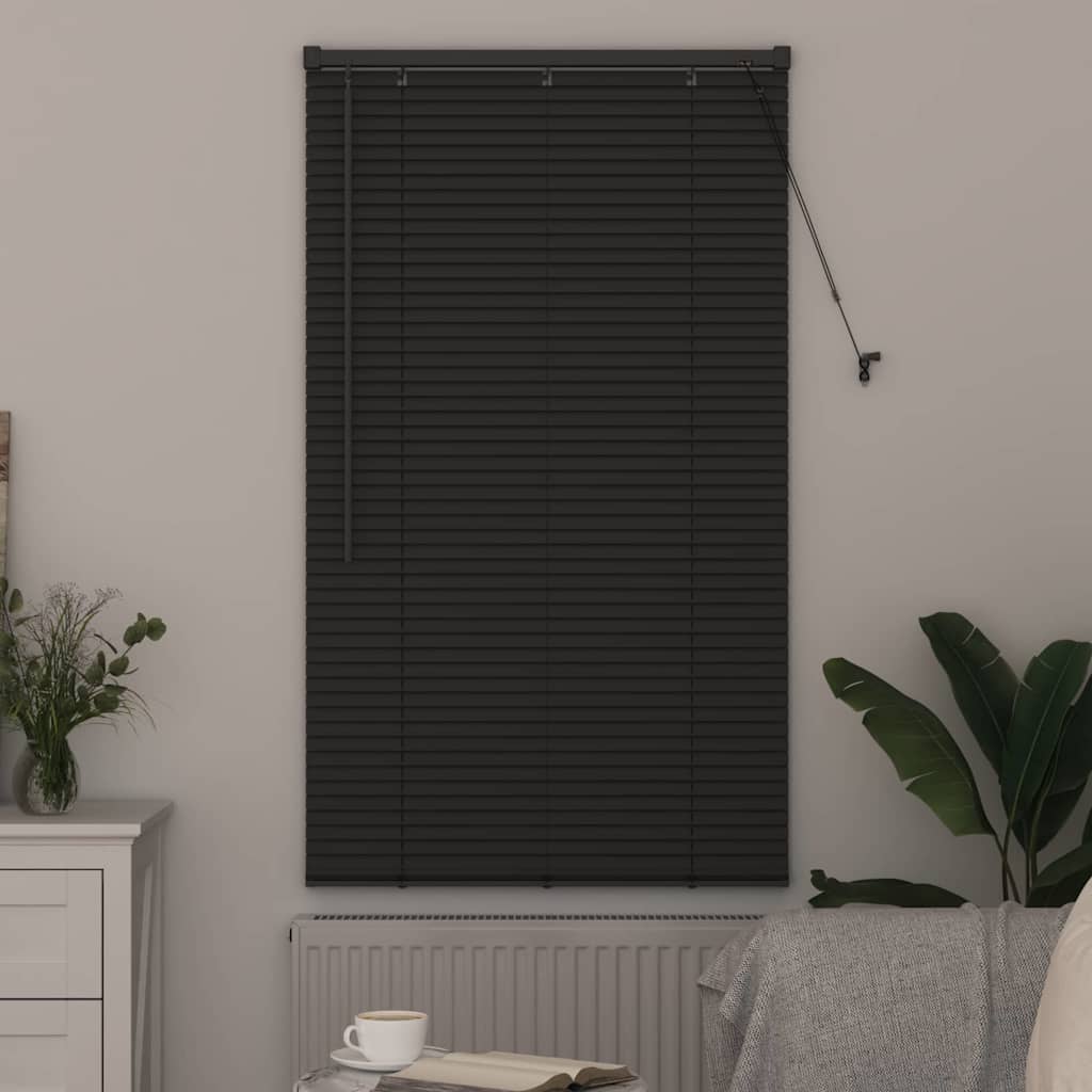 Venetian Blinds Manual Dark Grey 175 x 70 cm Aluminium