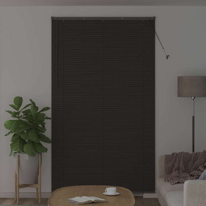Venetian Blinds Manual Dark Grey 220 x 130 cm Aluminium