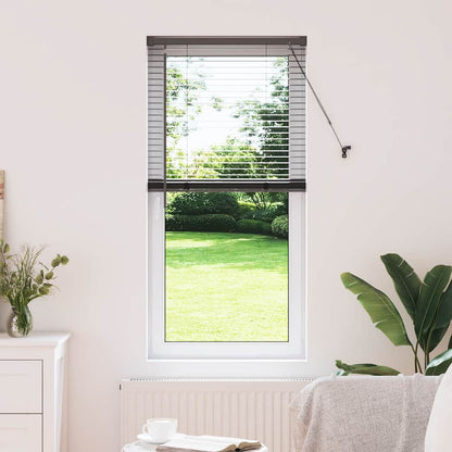Venetian Blinds Manual Black 60 x 2.5 x 130 cm Aluminium