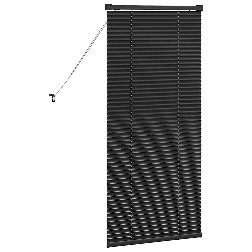 Venetian Blinds Manual Black 60 x 2.5 x 130 cm Aluminium