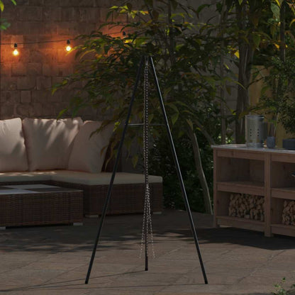 Campfire Tripod Black 92 x 92 x 151.5 cm Steel