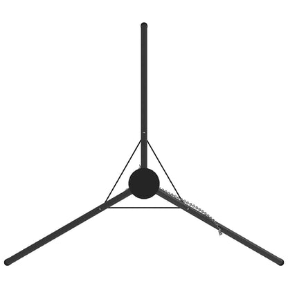 Campfire Tripod Black 92 x 92 x 151.5 cm Steel