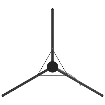 Campfire Tripod 2 pcs Black Steel