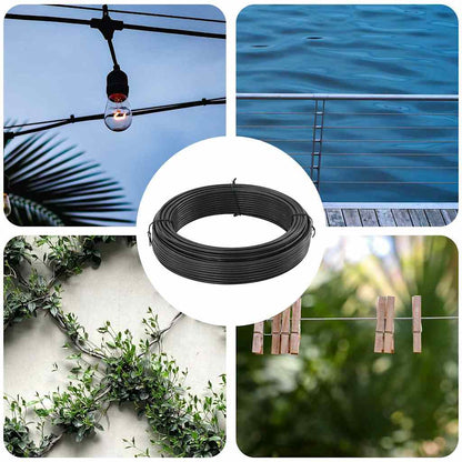 Fence Binding Wire Anthracite 33 m PVC