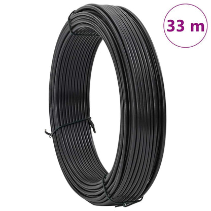 Fence Binding Wire Anthracite 33 m PVC