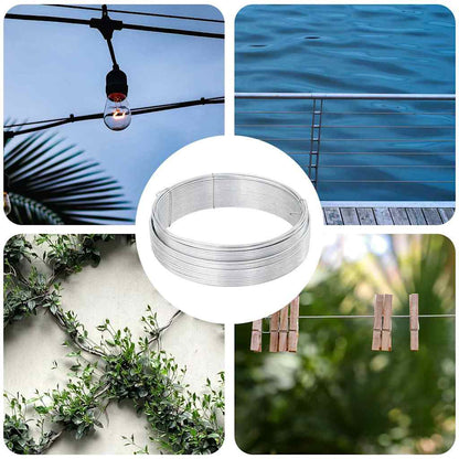 Fence Binding Wire Silver 25 m Hot dip galvanized wire
