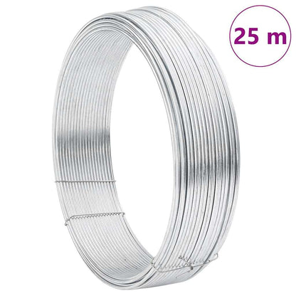 Fence Binding Wire Silver 25 m Hot dip galvanized wire