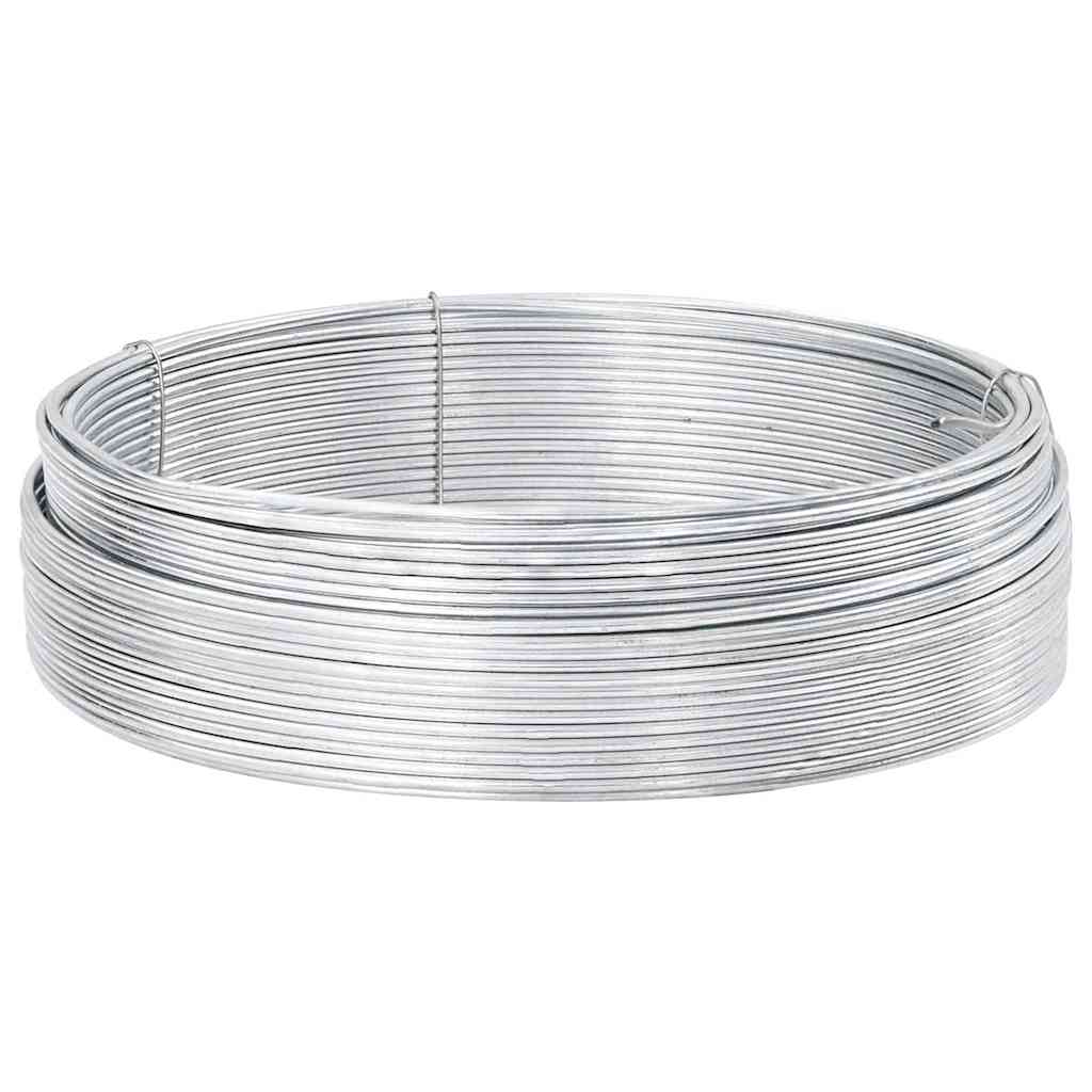 Fence Binding Wire Silver 80 m Hot dip galvanized wire