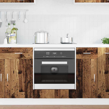 Hanging Cabinet Old Wood 60 x 46 x 81.5 cm Engineered Wood