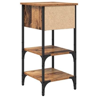 Bedside Cabinet Brown 33.5 x 36 x 70 cm Engineered Wood