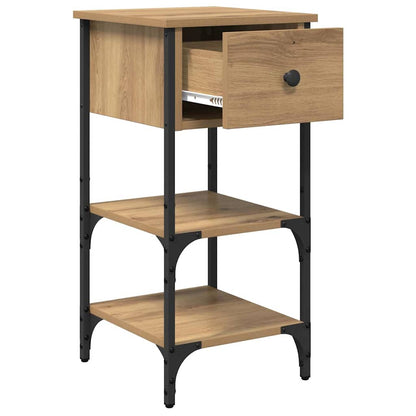 Bedside Cabinet Brown 33.5 x 36 x 70 cm Engineered Wood