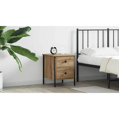 Bedside Cabinet with Drawer Artisan oak 40 x 42 x 50 cm