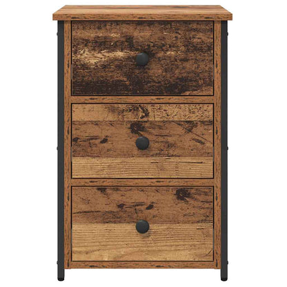 Bedside Cabinet Brown 40 x 36 x 60 cm Solid Reclaim Wood