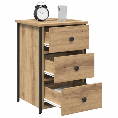 Bedside Cabinet Brown 40 x 36 x 60 cm Solid Reclaim Wood