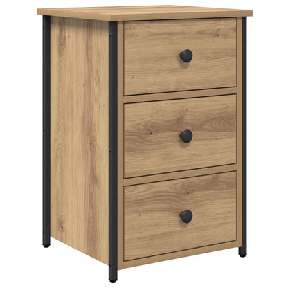 Bedside Cabinet 2 pcs Brown 40 x 36 x 60 cm Solid Reclaim Wood