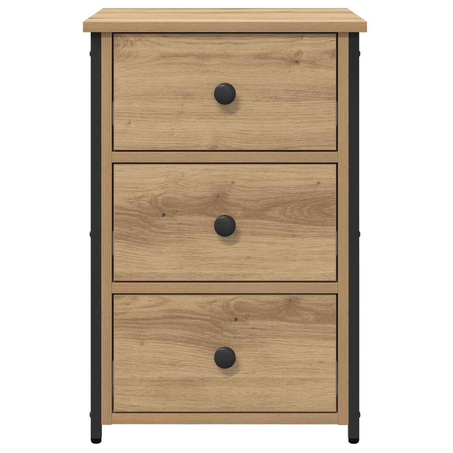 Bedside Cabinet 2 pcs Brown 40 x 36 x 60 cm Solid Reclaim Wood