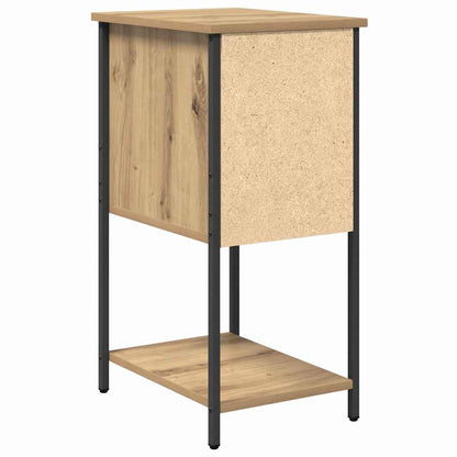 Bedside Cabinet Artisan oak 32 x 42 x 70 cm Engineered wood