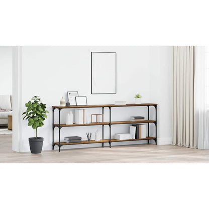 Console Table Old Wood 200 x 29 x 75 cm