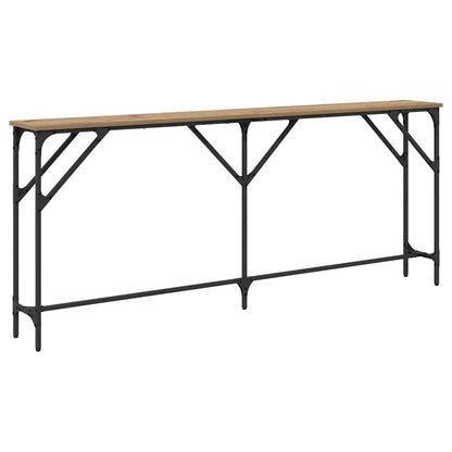 Console Table Artisan oak 180 x 23 x 75 cm