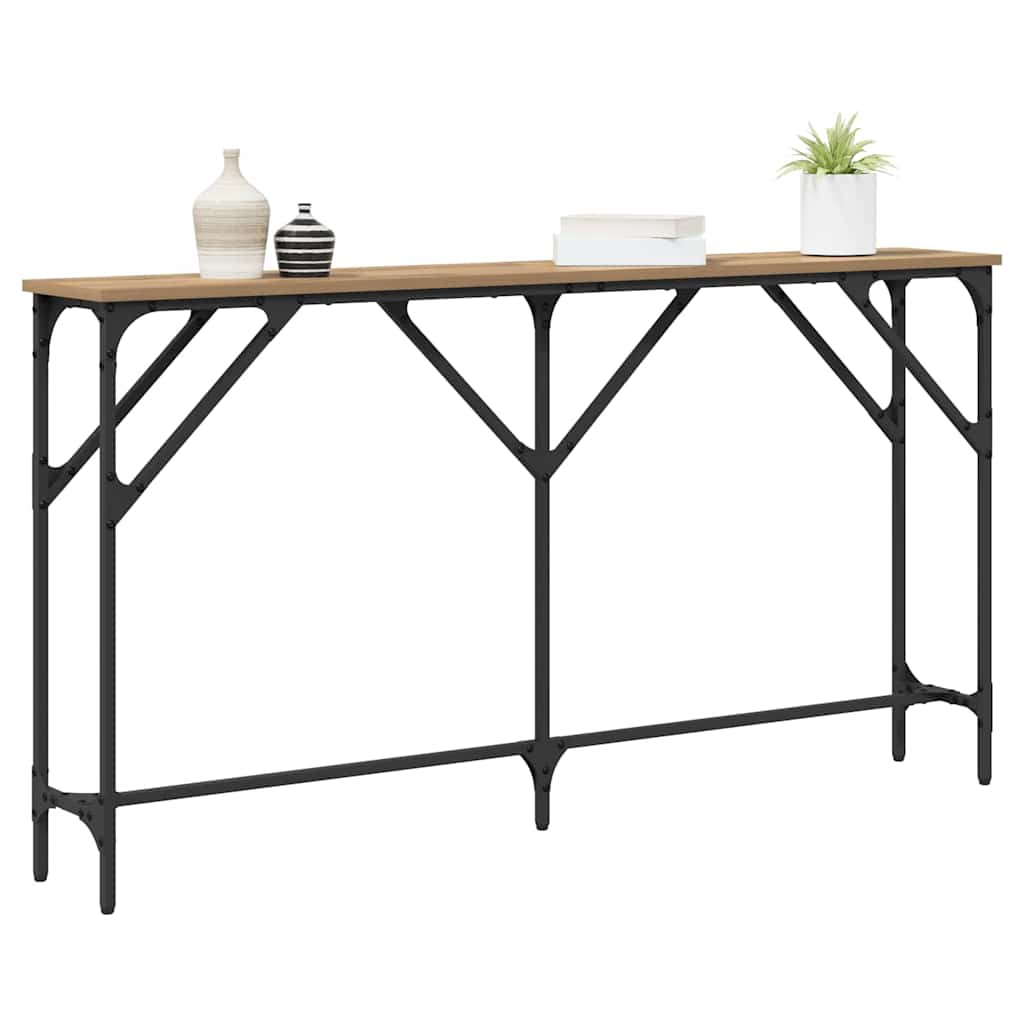 Console Table Artisan oak 140 x 23 x 75 cm