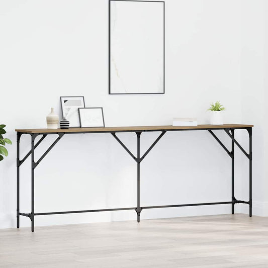 Console Table Artisan oak 200 x 29 x 75 cm