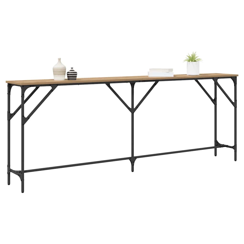 Console Table Artisan oak 200 x 29 x 75 cm