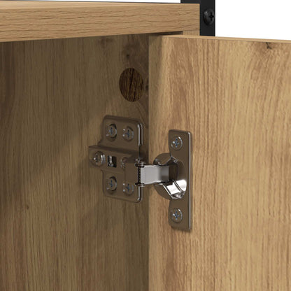 Washing Machine Cabinet Artisan Oak 68 x 48.5 x 194 cm