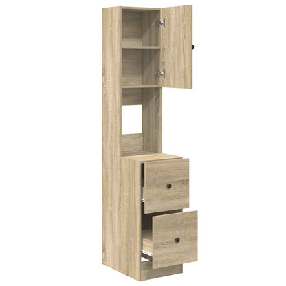 Kitchen Cabinet Beige 35 x 50 x 180 cm Engineered Wood