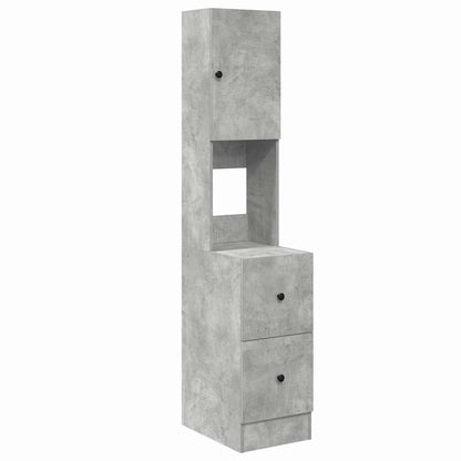 Kitchen Cabinet Grey 35 x 50 x 180 cm Engineered Wood