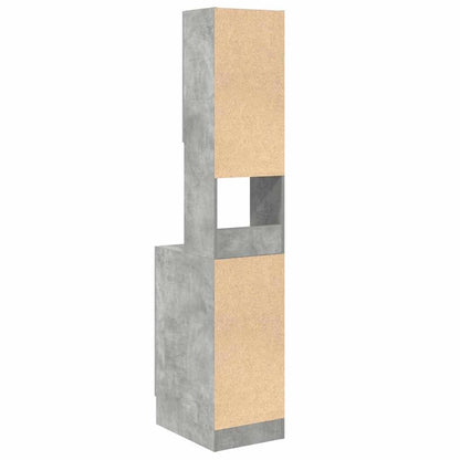 Kitchen Cabinet Grey 35 x 50 x 180 cm Engineered Wood