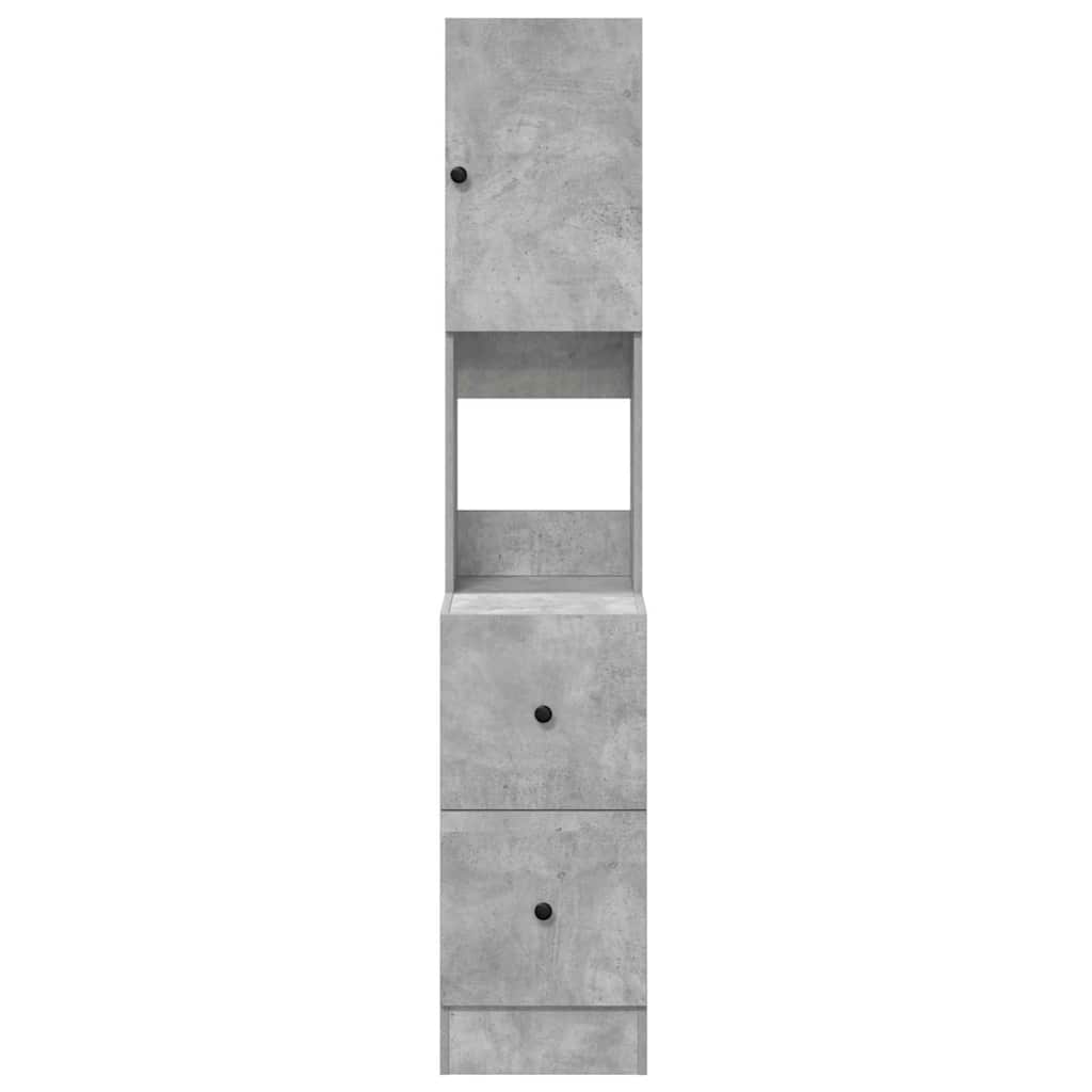 Kitchen Cabinet Grey 35 x 50 x 180 cm Engineered Wood
