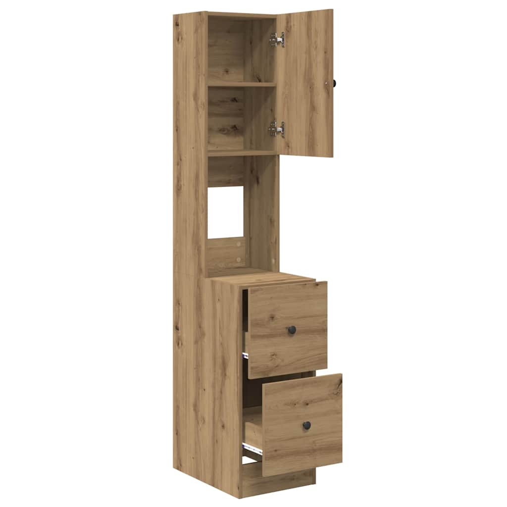 Kitchen Sideboard with Drawer Artisan Oak 32 x 50 x 180 cm