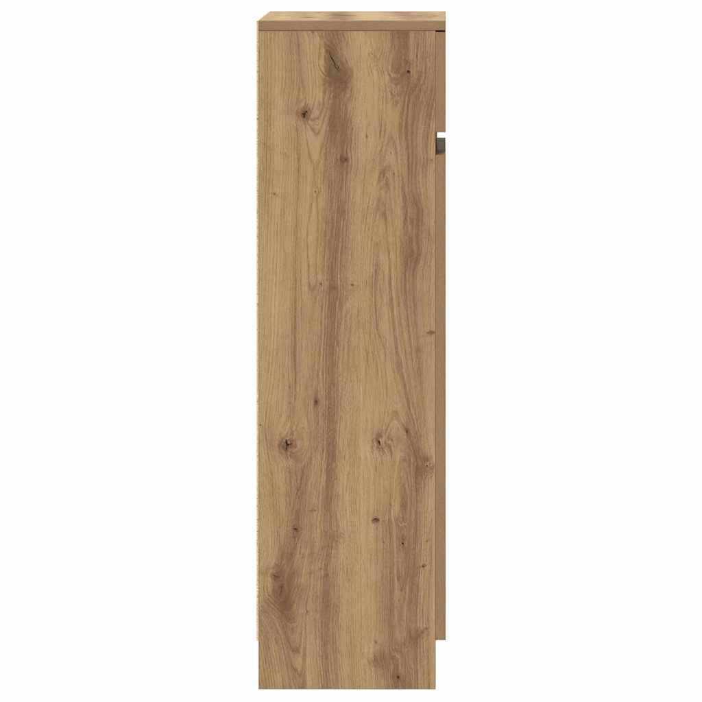 Shoe Cabinet Artisan Oak 100.5 x 28 x 100 cm Engineered Wood