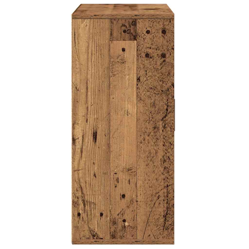 Sideboard with Drawer Old Wood 60 x 31 x 70 cm Engineered Wood
