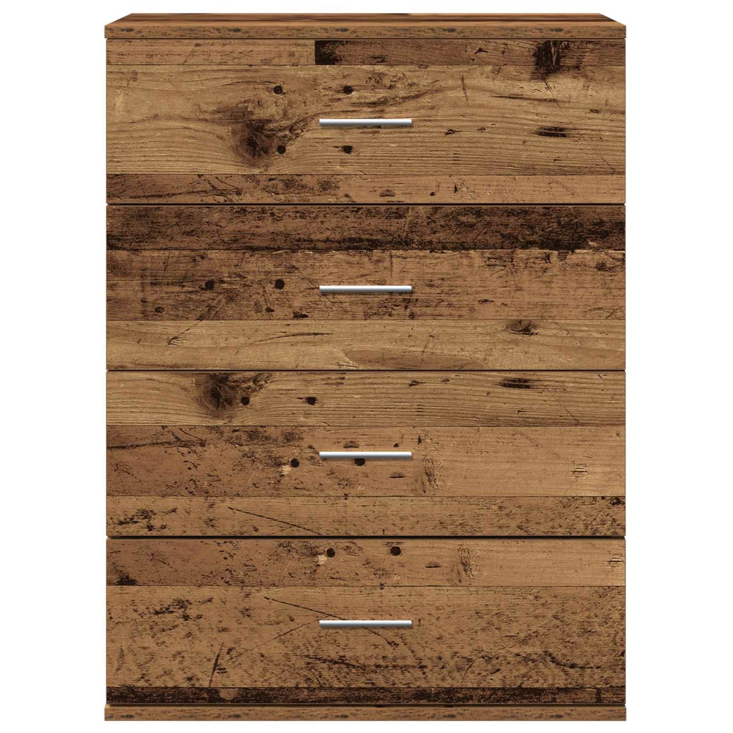 Sideboard with Drawer Old Wood 60 x 39 x 80 cm Engineered Wood