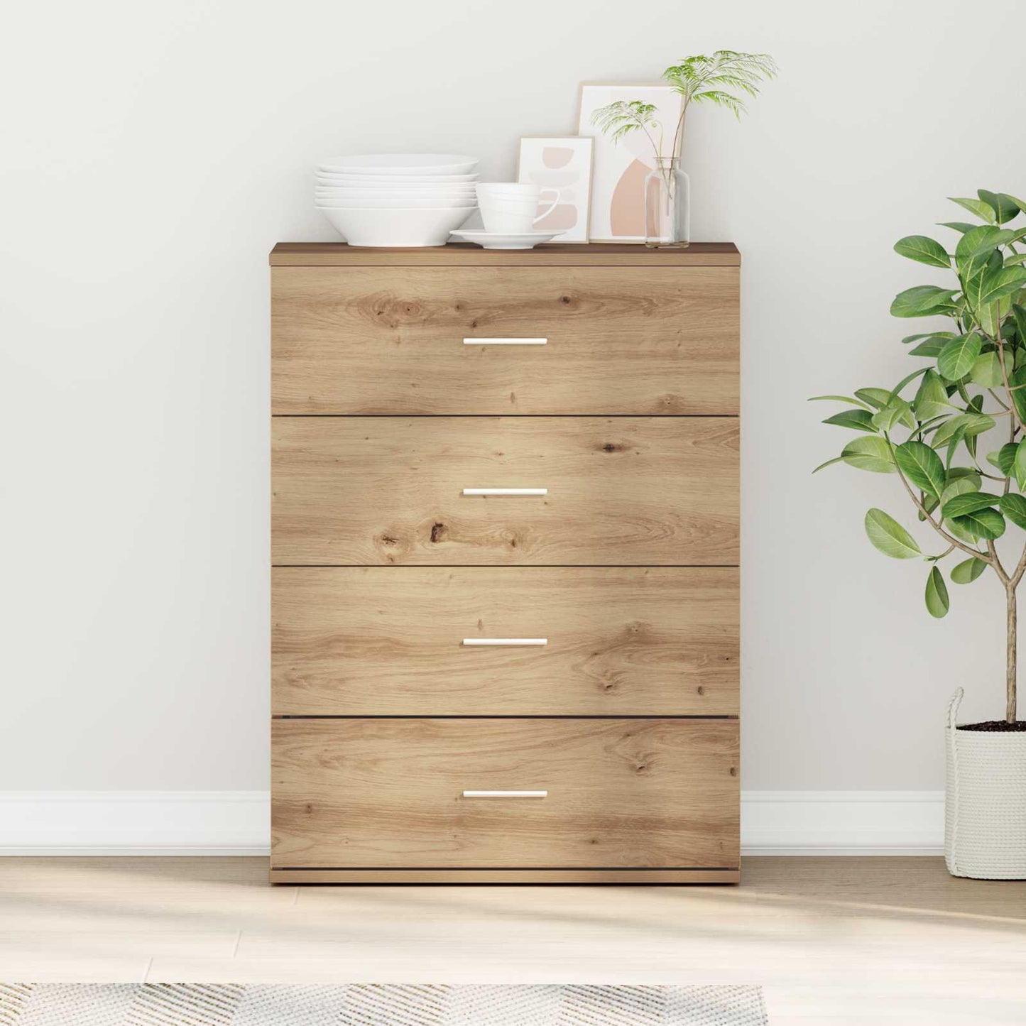 Sideboard Artisan Oak 60 x 39 x 80 cm Engineered Wood