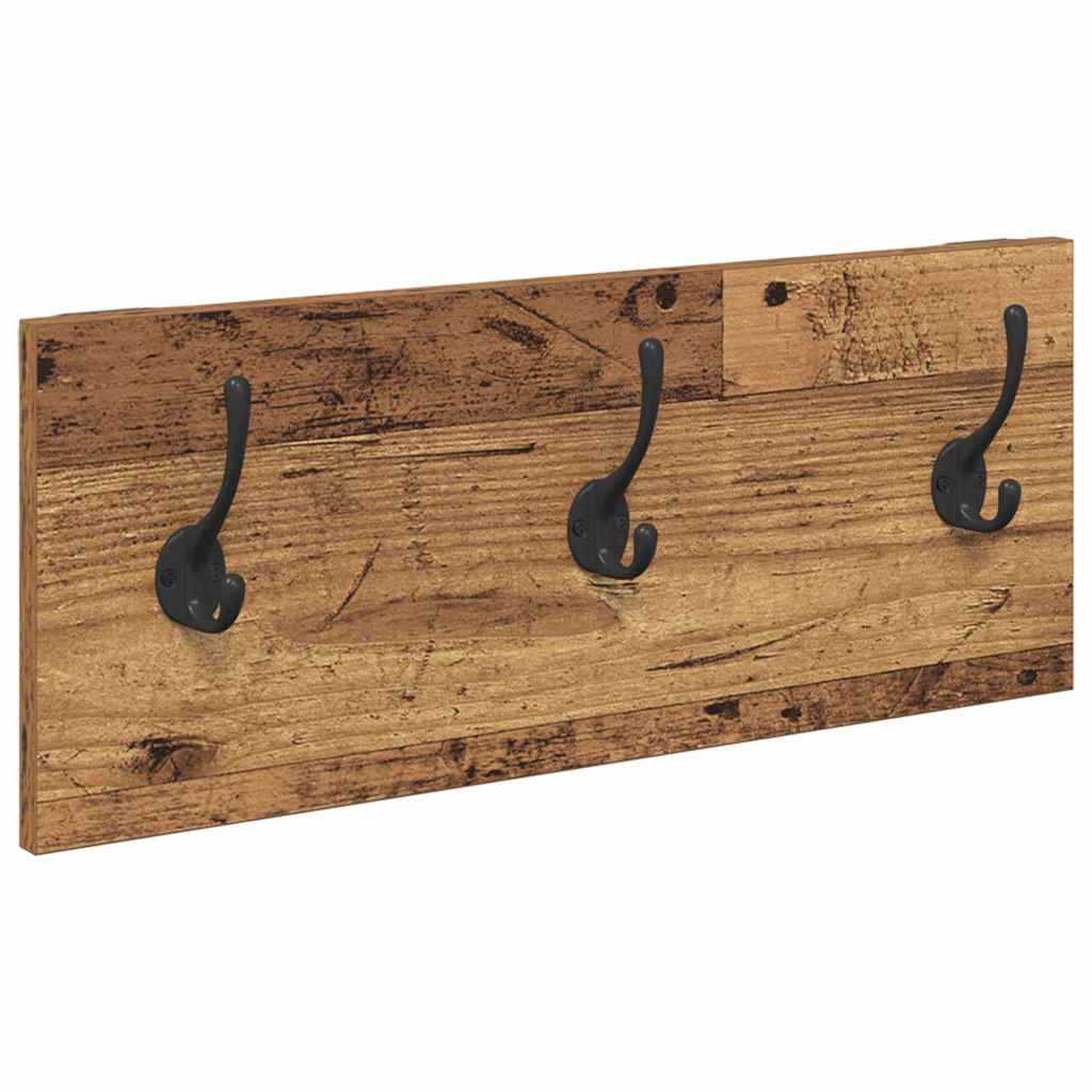 Hallway Furniture Set with Shelf 4 pcs Old Wood Engineered Wood