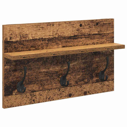Hallway Furniture Set with Shelf 4 pcs Old Wood Engineered Wood