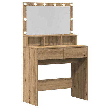 Dressing Table Artisan Oak 80 x 41 x 134.5 cm Engineered Wood