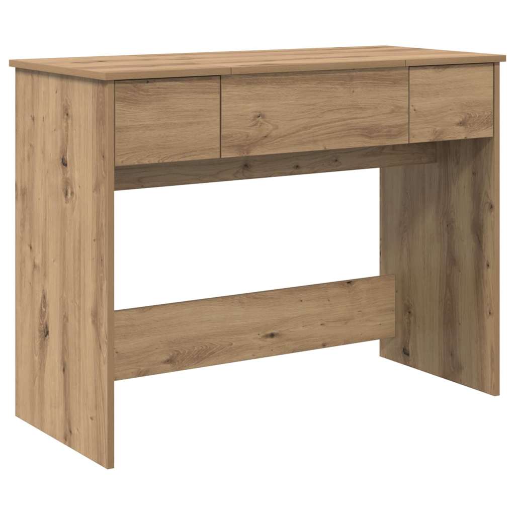 Cosmetic Table with Drawer Artisan Oak 100 x 45 x76 cm