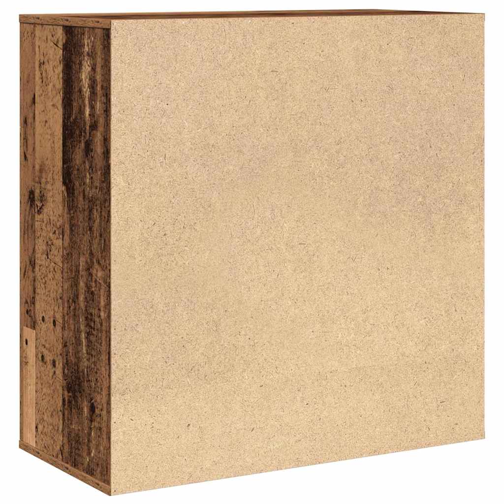 Sideboard with Drawer Old Wood 78 x 38 x 80 cm Engineered Wood