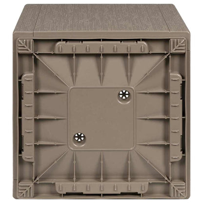 Garden Flower Box Light Brown 36 x 36 x 35 cm PP
