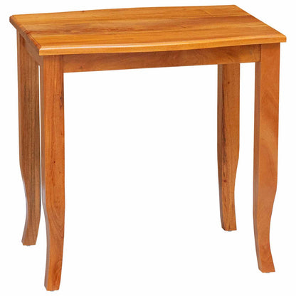 Nesting Side Tables 3 pcs Natural Solid Mahogany Wood