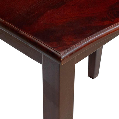 Nesting Side Tables 3 pcs Brown Solid Mahogany Wood
