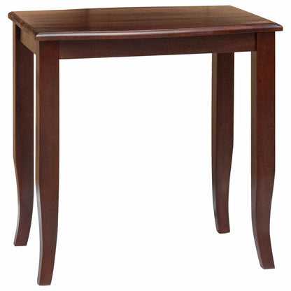 Nesting Side Tables 3 pcs Brown Solid Mahogany Wood