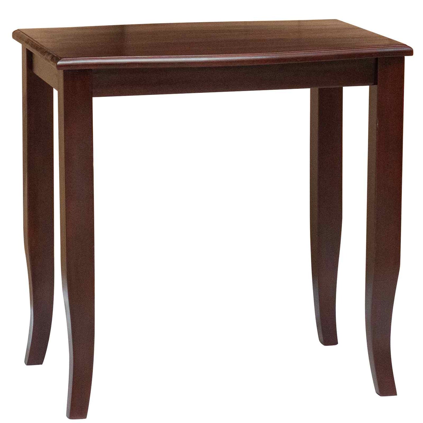 Nesting Side Tables 3 pcs Brown Solid Mahogany Wood
