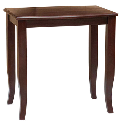 Nesting Side Tables 3 pcs Brown Solid Mahogany Wood