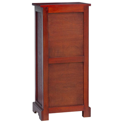 Chest of Drawers Brown 45 x 35 x 100.5 cm Solid Mahogany Wood