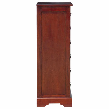 Chest of Drawers Brown 45 x 35 x 100.5 cm Solid Mahogany Wood